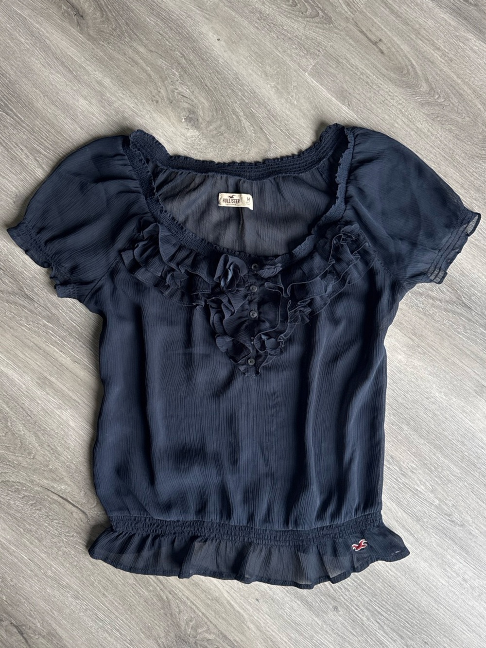 Vintage Hollister Sheer Top
